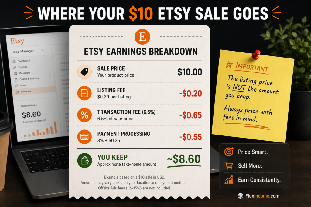 etsy fees breakdown for digital products