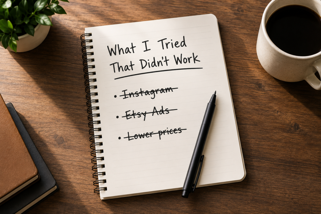 etsy mistakes that dont fix sales instagram ads lower prices