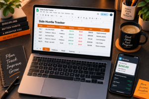 track income from multiple side hustles