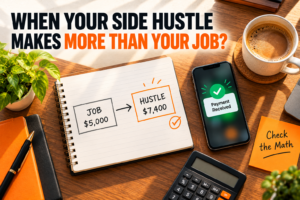 side hustle makes more than your job